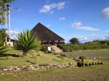 Viewed from the Guesthouse 