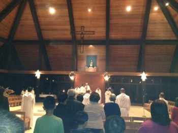 Simbang Gabi at the Monastery