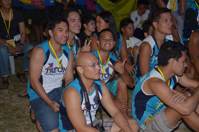 Triton, taking it easy