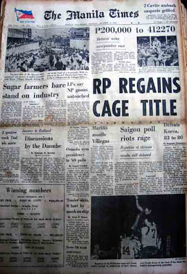 The next day's headline