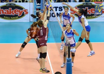 Alyssa in one of her successful forays...