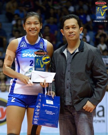 The next face of women's volleyball, Alyssa Valdez, took the other special award: the BioFit Most Fit Athlete of the Tournament Award.