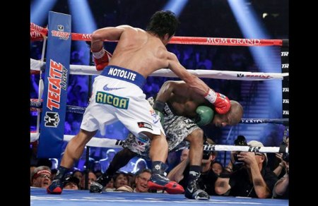 Manny on the offensive. (Courtesy of philstar.com)